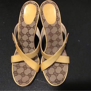Gucci high heel sandals